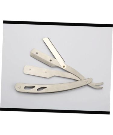 JECOMPRIS 4pcs Stainless Steel Hairdressing Razors & Eyebrow Trimming Scissors Set - Perfect for Precision Grooming - Buy Online on GoSupps.com