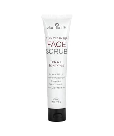 Adama Face Scrub Zion Health 4 oz Tube