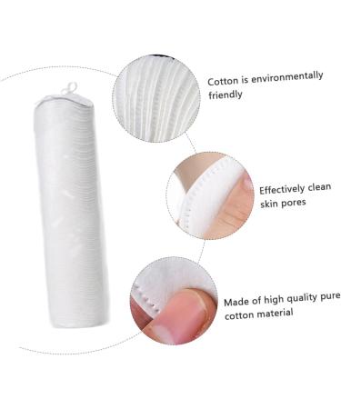 Angoily Reusable Cotton Face Cleaning Pads - Round Exfoliating Makeup Remover Puffs | Eco-Friendly Pure Cotton Wipes for Women - Buy Online on GoSupps.com