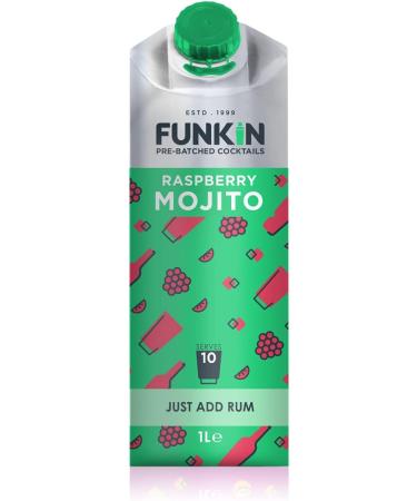  Funkin Funkin Raspberry Mojito Mixer 1 Litre (Pack of 2) - Buy Online on GoSupps.com