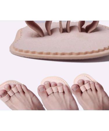 Shop Premium Pair Toe Pads - Cushions for Hammer Toes & Bent Toes - Supportive Relief for Varus Foot Pain - Buy Online on GoSupps.com