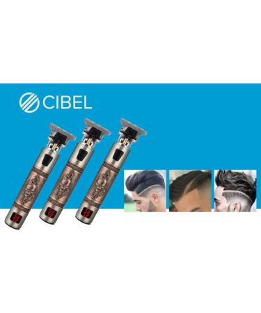 Professional Mens Hair Clippers Zero Gapped Cordless Hair Trimmer Professional Haircut & Grooming Kit for Men Rechargeable LED Display Skull Ornament - Buy Online on GoSupps.com