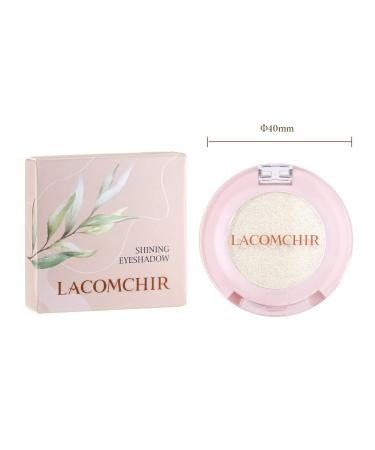 LACOMCHIR Shinning White Eyeshadow Glitter Palette - Vegan & Cruelty Free 1.9g - Buy Online on GoSupps.com