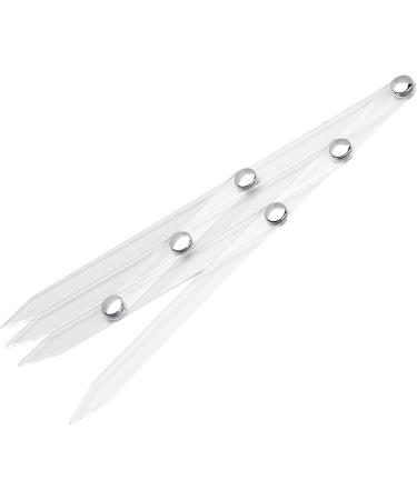 DBEIXIWEI Eyebrow Ruler Eyebrow Gold Ratio Caliper Permanent Eyebrow Measuring Tool DIY Ruler Kit for Student Eyebrow Artists - Buy Online on GoSupps.com