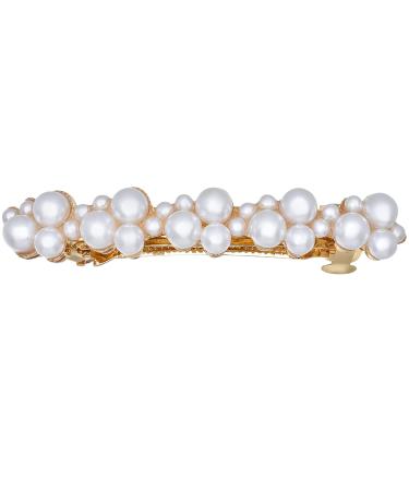 Vintage Hair Barrettes  Decorative Hair Clips French Pearl Barrettes  Hair Pins Hair Accessories for Women Girls TypeH