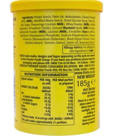 Sauce Granuals Bundle with Bisto Cheese Sauce 185g Curry Sauce 185g and Parsley Sauce 185g x1 (3 Pack) - Buy Online on GoSupps.com