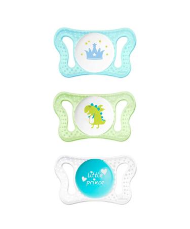 Chicco Micro Pacifier 3-Pack for Premature & Newborn Babies | Lightweight with Mini Teat Box & Strap | International Shipping - Buy Online on GoSupps.com