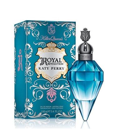 Katy Perry Royal Revolution Eue de Parfum Spray for Women 3.4 Ounce (Pack of 2)