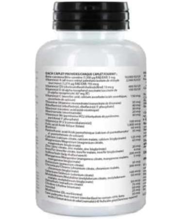 Nu-Life The Ultimate One Original Formula Active Men Caplets Multivamin-Mineral 120 Count Bottle - Buy Online on GoSupps.com