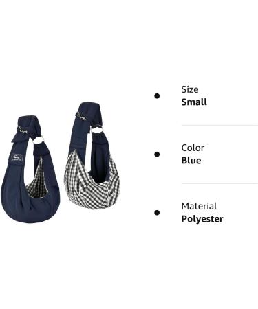 Cuby Dog Application for Pets | Turnable Soft Carrying Bag for Dogs & Cats - Ideal for Outdoor Trips (Silver Gray & Blue) - Buy Online on GoSupps.com
