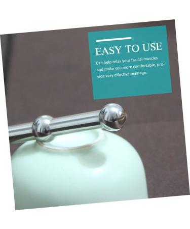 Fomiyes Acupuncture Rod Scratch Massager | Face & Foot Massage Tool | Stainless Steel 304 Beauty Device for Acupuncture & Relaxation - Buy Online on GoSupps.com