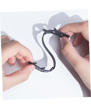 Solustre 18 Pcs Adjustable Ear Rope Hooks & Mask Extension - Ear Protection Accessories for Children & Adults - 14.5x2.6cm - Buy Online on GoSupps.com