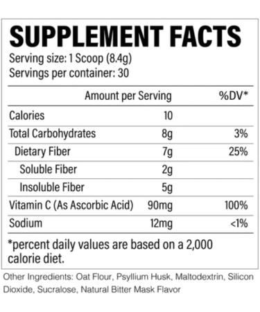 Revive MD Fiber Supplement - Psyllium Husk & Oat Flour Blend (Chocolate) - 30 Servings - Buy Online on GoSupps.com
