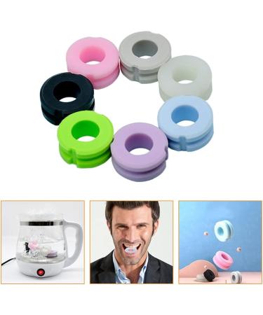 7pcs Jawline Exerciser Set for Muscle Training and Facial Exercise - Buy Online on GoSupps.com