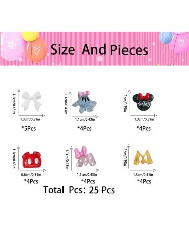 3D Miki Cat Nail Art Charms 25 pcs Cartoon Nail Charms Decorations for Nail Art Supplies 3D Flatback Resin Charms Resin Nails Slime Charms Cute DIY Nail Accessories 25 pcs miki - Buy Online on GoSupps.com