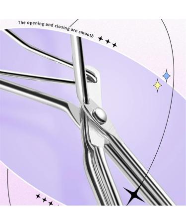 Eyelash Curler with Eyelash Comb Handheld Long Lasting Metal Eyelash Curler Clip Big Eye Cosmetic Tools Women Accessories (Color : C2) - Buy Online on GoSupps.com