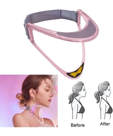 SPUZZO NACHENDEHNER - Ergonomic Neck Support Device for Pain Relief & Posture Correction | Lightweight & Breathable | Pink - Buy Online on GoSupps.com