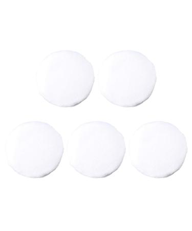 Round Makeup Sponge 5 Pcs Beauty Skin Care Puff Body Puff Sponge Puff Baby Makeup Foundation Cushion Puff