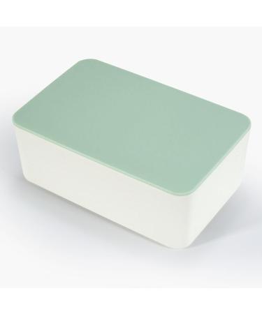 Cheerhom Baby Wet Wipes Box - Green Storage Box for Damp Toilet Paper & Cloths | 18 x 12.2 x 7cm | Ideal for Home Office & Outdoor Use - Buy Online on GoSupps.com
