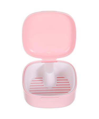 Beaupretty Retainer Box Portable Storage Case Retainer Holder Pocket Retainer Cleaning Case Retainer Storage Case Retainer Soaking Case