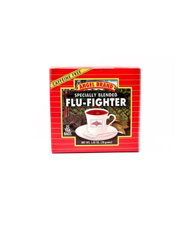 Angel Brand - Flu Fighter Tea | Caffeine Free | Organic Tea | Wellness Tea