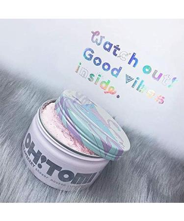  OH!TOMI Shower mousse for body - For dry skin - Strawberry scent - Moisturizing - Ideal gift for women - Rich formula - Strawberry - 250 ml - Buy Online on GoSupps.com