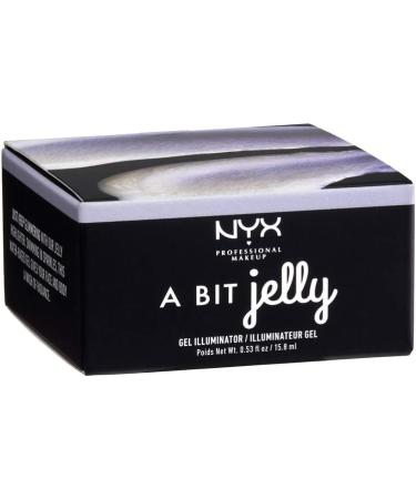 NYX Cosmetics A Bit Jelly Gel Illuminator Opalescent 01 0.53 ounces 15.02 g (Pack of 1) Opalescent 01 - Buy Online on GoSupps.com