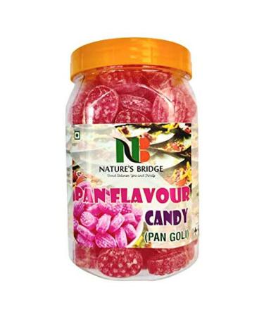Nature's Bridge Mix Flavour Candy Sweet and Juicy Mix Goli Mix Candy Meethi Goli Sweet Hard Candy with Pack of 300 Gm Jar Pack_Packing May Vary