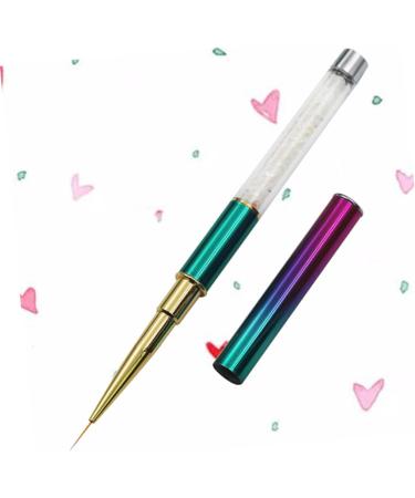 minkissy Pens art polish pens paint marker Art Pen art tool painting pens dotting pen Crystal Pen art brush marker pen draw flowers Manicure Pen Size 2 As Shown - Buy Online on GoSupps.com