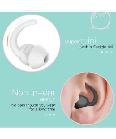 Shop WUTAN Noise Cancelling Ear Plugs for Sleeping - Comfortable Silicone 14-38dB Noise Reduction for Travel Concerts & Daily Use - Reusable Black Red (S/L - Buy Online on GoSupps.com