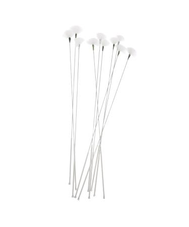 Healvian 10pcs Practical Ear Cleaner Set Reusable Earwax Remover Picks with Dense Goose Plume Design for Safe and Ear Cleaning for Home and Travel