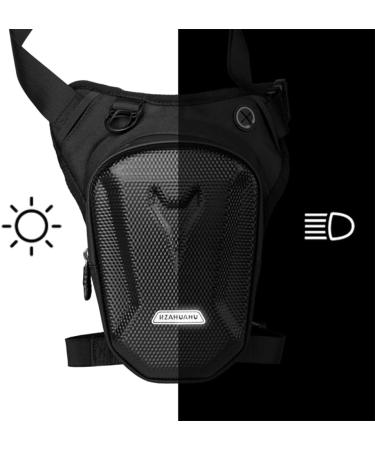 Gutriff Thigh & Leg Bag for Men & Women - Perfect for Running Cycling Motorcycle Sports & Work - Black - Buy Online on GoSupps.com