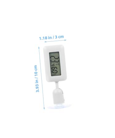 Fondotin Reptile Hygrometer - Digital Moisture & Temperature Meter for Terrariums | Mini-Hygrometer & Thermometer | Ideal for Bearded Dragons & Reptile Accessories - Buy Online on GoSupps.com