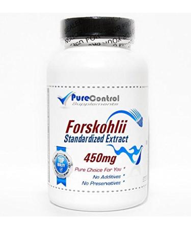 Forskohlii Standardized Extract 450mg // 180 Capsules // Pure // by PureControl Supplements