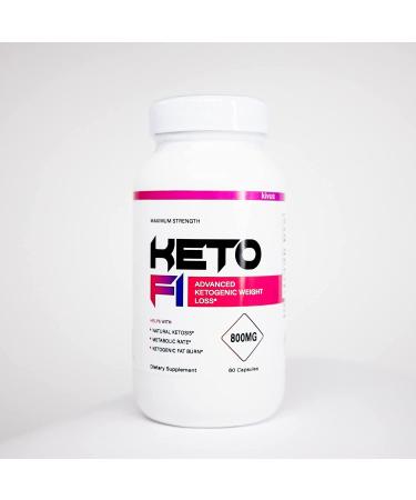 Keto F1 Single Bottle: Fuel Your Body with Premium Ketogenic Support - Buy Online on GoSupps.com