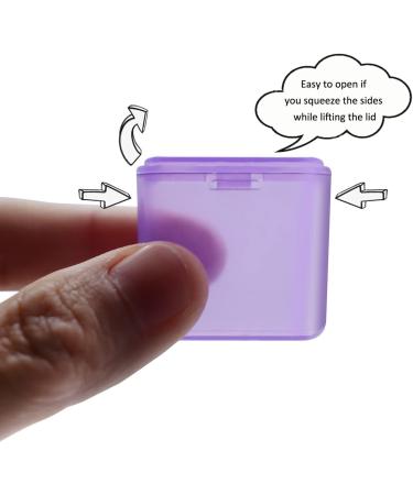 UHZBTEC Monthly Pill Organizer - 31 Day Medicine Vitamin Holder Container (Purple - Buy Online on GoSupps.com