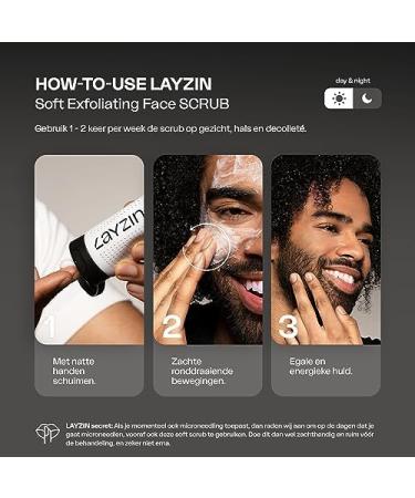 Improvital Group BV Soft Exfoliating Face Scrub gentle facial peeling stimulates cell regeneration effective for skin improvement for even skin mild peeling with pentavitin 100 ml - Buy Online on GoSupps.com