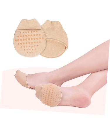 FRCOLOR 8 Pairs Forefoot Socks Toe Tip Socks for Women Boots for Women with Heel High Heel Sandals for Women Toe Topper Socks Half Toe Socks High Heel Sponge Summer - Buy Online on GoSupps.com