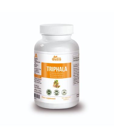Natural Oasis Triphala Capsules | Vegan Friendly | Pure & Natural | Lab Tested | Detox Colon Health