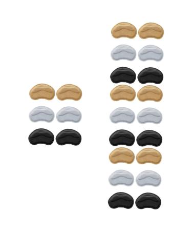 FOMIYES Ladies Heels 12 Pairs Sticker Heels Heels Boots for Women Heeled Sneakers for Women Protectors Too Big Shoe Pads Thicken Women's Emulsion Half Size Pad Women s Heels