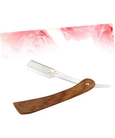 Frcolor Safe Razor - Portable Double Hairdresser Razor for Men | Old Fashioned Bamboo Design | Beemysafe Hand Razor - Buy Online on GoSupps.com