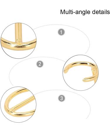 ZBJBinCH Shaving Brush Holder Deluxe Shaving Stand Shaving Razor and Brush Stand for Safety Razor Stand Place manual shaving foam brush Stainless Steel (Golden Without Brush) - Buy Online on GoSupps.com