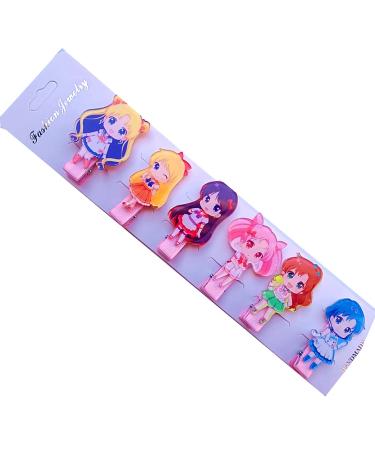 Kerr's Choice Cute Moon Hair Clips - 6 pc Anime Moon Hair Accessories for Girls and Women - Buy Online on GoSupps.com