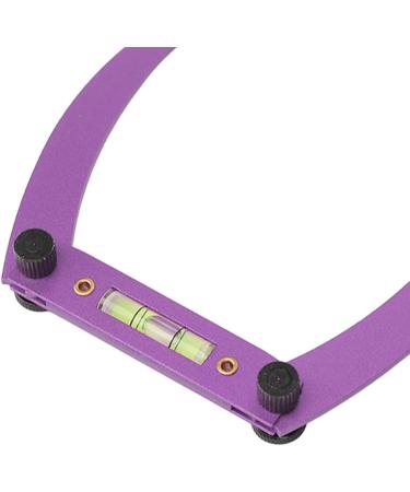 Eyebrow Mapper Line Marker Microblading Mapping Tools with Adjustable Size High Accuracy Bow Shaped Ruler Clean and Convenient Reusable and Durable (Purple) - Buy Online on GoSupps.com