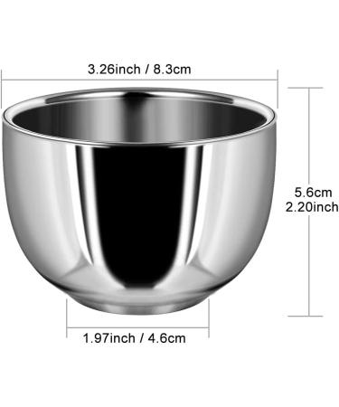 GRUTTI Shaving Stand Kit for Men - Heavy Chrome Shaving Brush Stand with Bowl - Universal Safety Razor Holder for Manual Blades - Buy Online on GoSupps.com