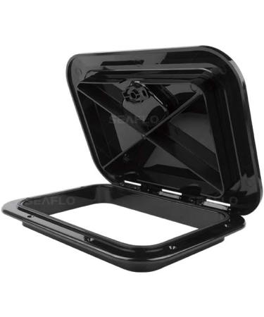 SEAFLO Marine Deck Access Hatch & Lid - 14.75 x 10.6 - Black - Buy Online on GoSupps.com