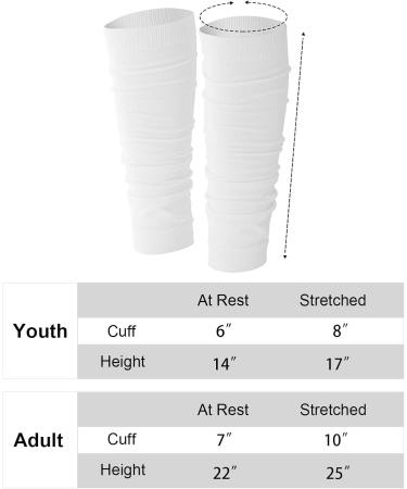 Buy 2 Pairs Football Leg Sleeves for Adults & Youth - Calf Compression Sleeves for Men - White (M) - International Shipping Available - Buy Online on GoSupps.com