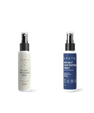Sea Salt Hair Texture Spray - 50ml | With Niacinamide & Biotin | For Instant Volume Texture & Beachy Waves | Matte Finish | No-Alcohol Formula For Men & Women | Made For All Hair Types