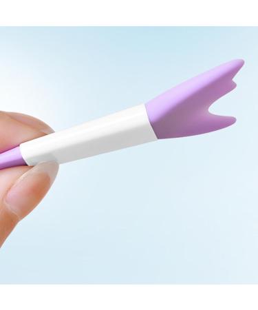 Stencils Mascara Eyelash Shield Tool Multifunctional Eyelash Eyeshadow Auxiliary Guard Pads Reusable Silicone Applicator Guard for Women Beginners (Purple) - Buy Online on GoSupps.com