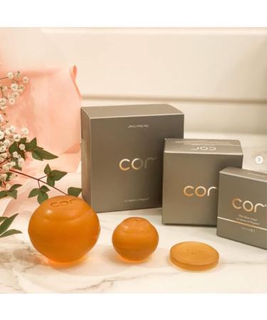 Cor Silver Soap | Multi-tasking Hydrating Cleansing Bar for Sensitive Skin | Luxury Foam for Deep Cleaning | Available in 3 Convenient Sizes - Buy Online on GoSupps.com